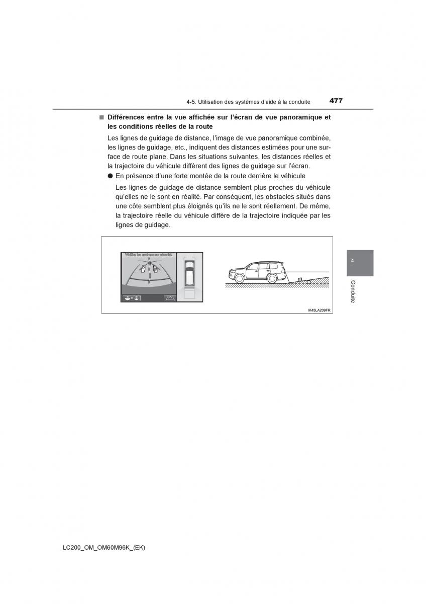 Toyota Land Cruiser J200 manuel du proprietaire / page 477