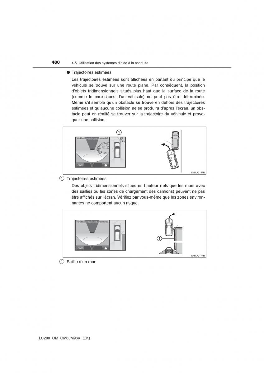 Toyota Land Cruiser J200 manuel du proprietaire / page 480