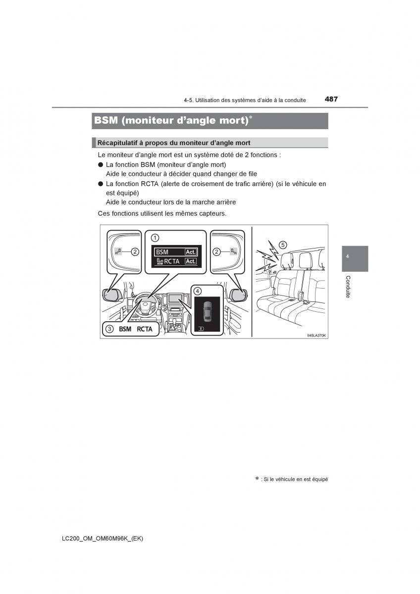 Toyota Land Cruiser J200 manuel du proprietaire / page 487