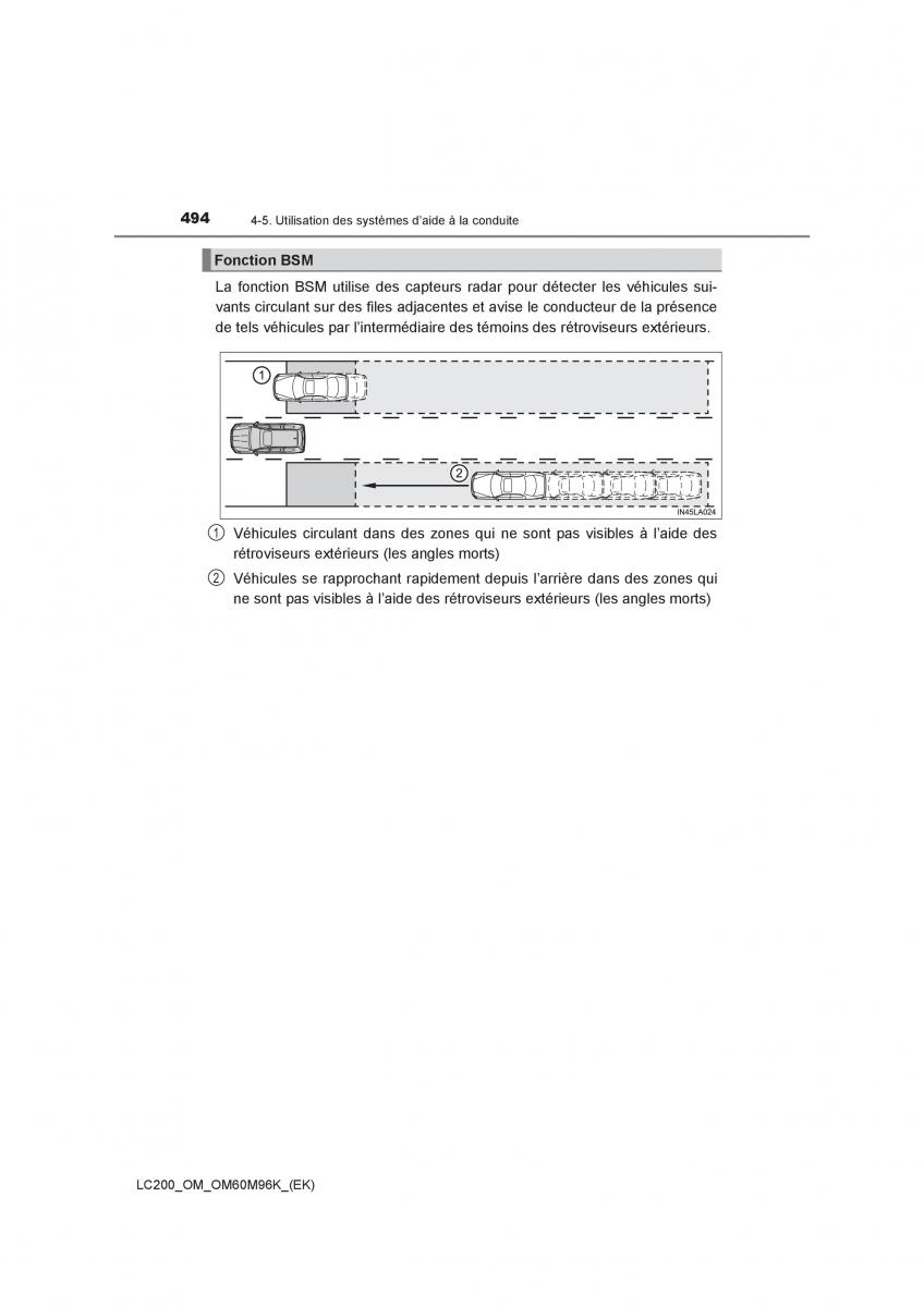 Toyota Land Cruiser J200 manuel du proprietaire / page 494