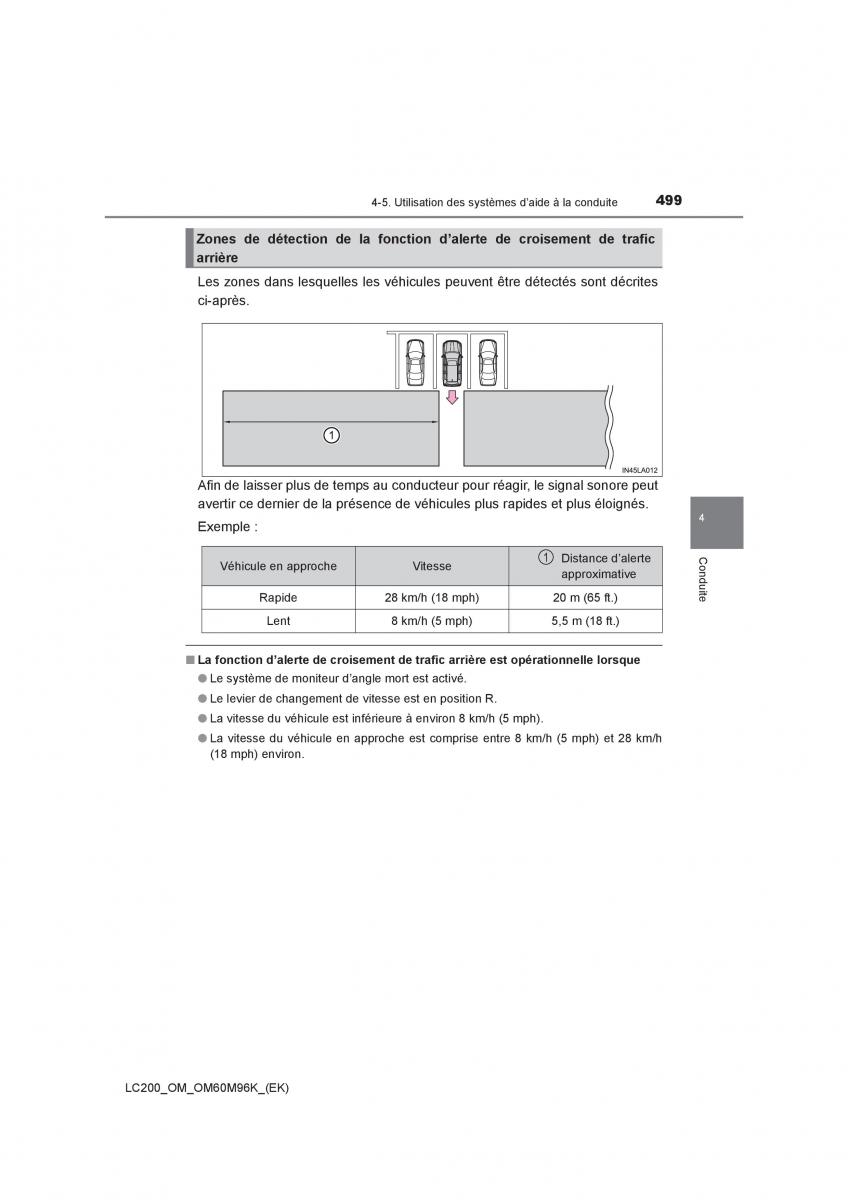 Toyota Land Cruiser J200 manuel du proprietaire / page 499