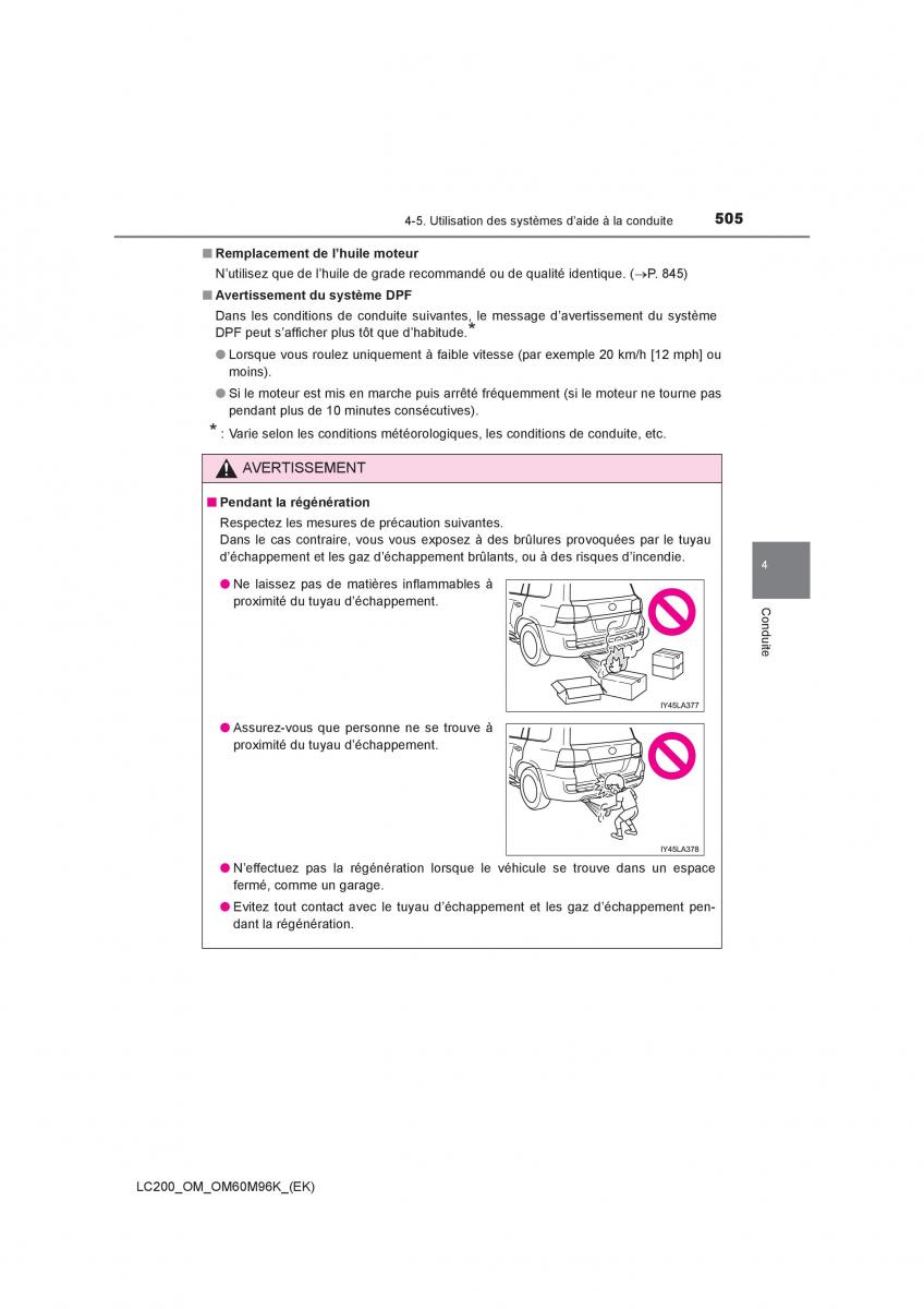 Toyota Land Cruiser J200 manuel du proprietaire / page 505