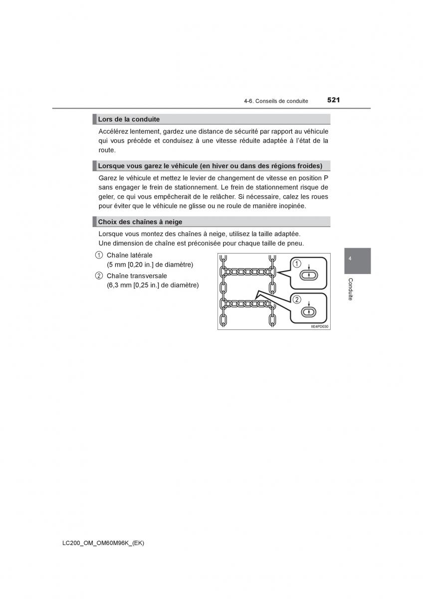 Toyota Land Cruiser J200 manuel du proprietaire / page 521