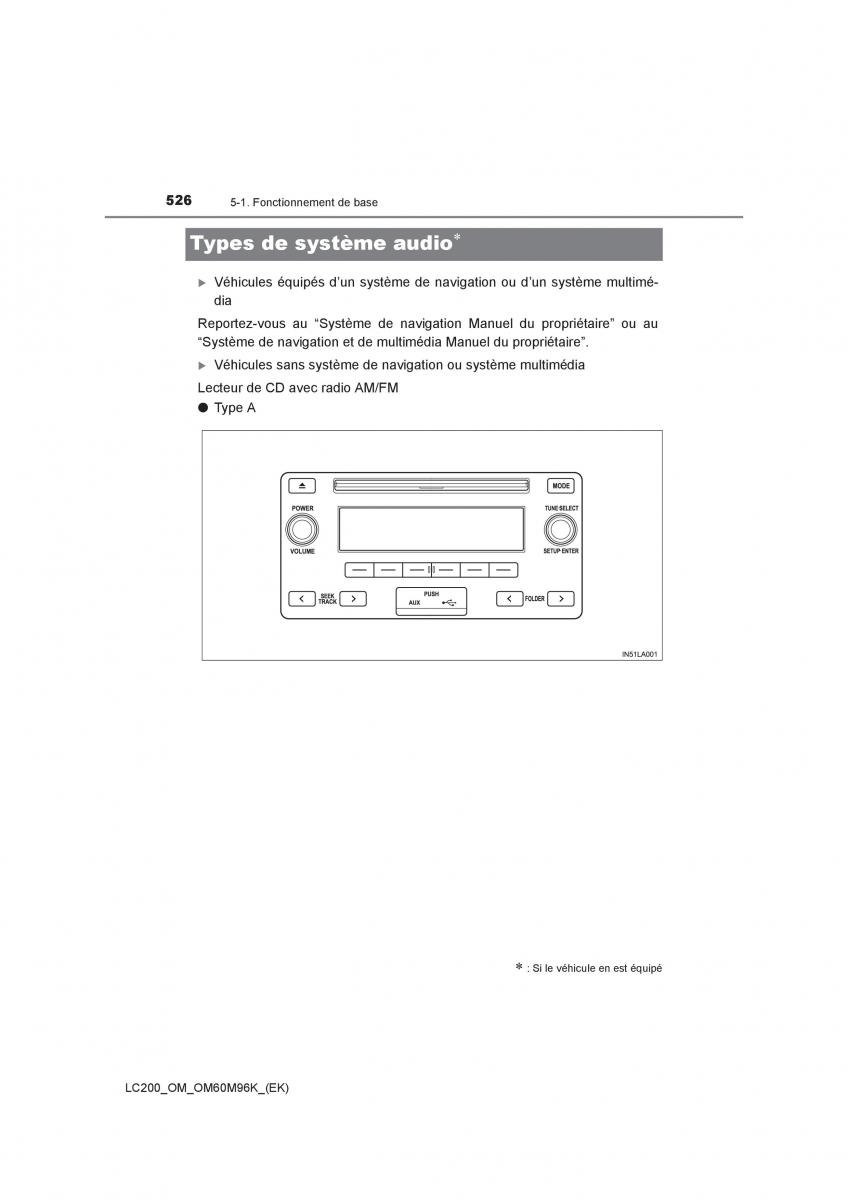 Toyota Land Cruiser J200 manuel du proprietaire / page 526