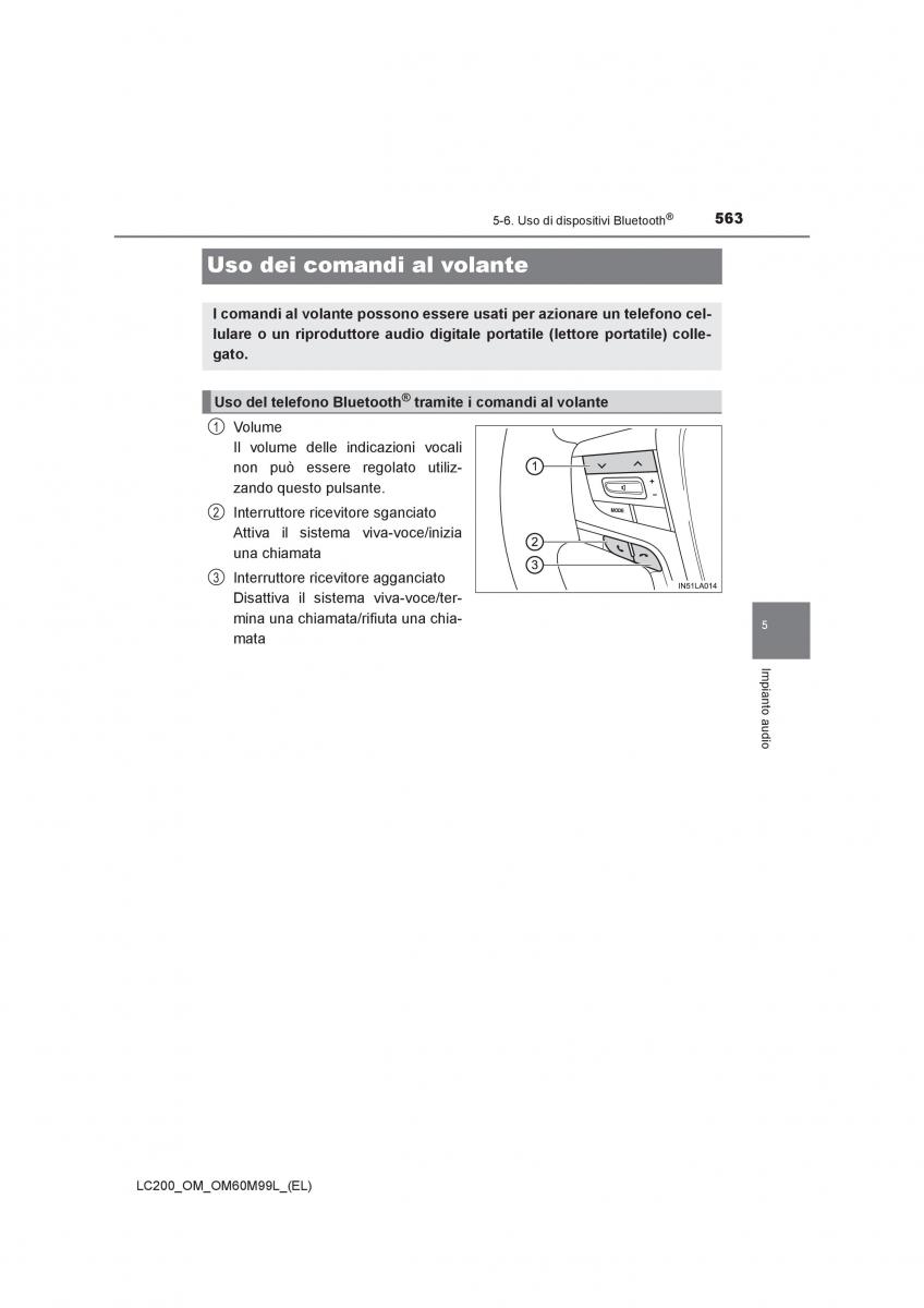 Toyota Land Cruiser J200 manuale del proprietario / page 563