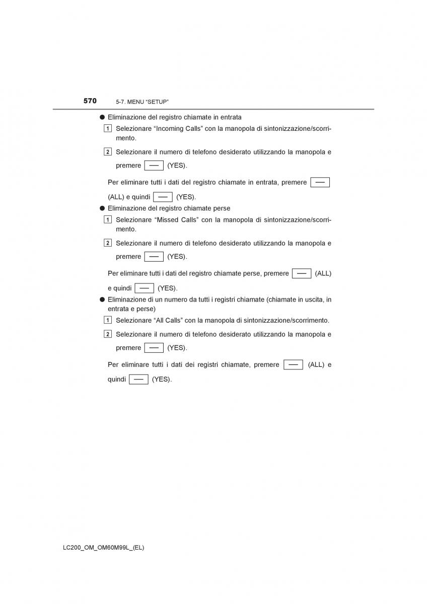 Toyota Land Cruiser J200 manuale del proprietario / page 570