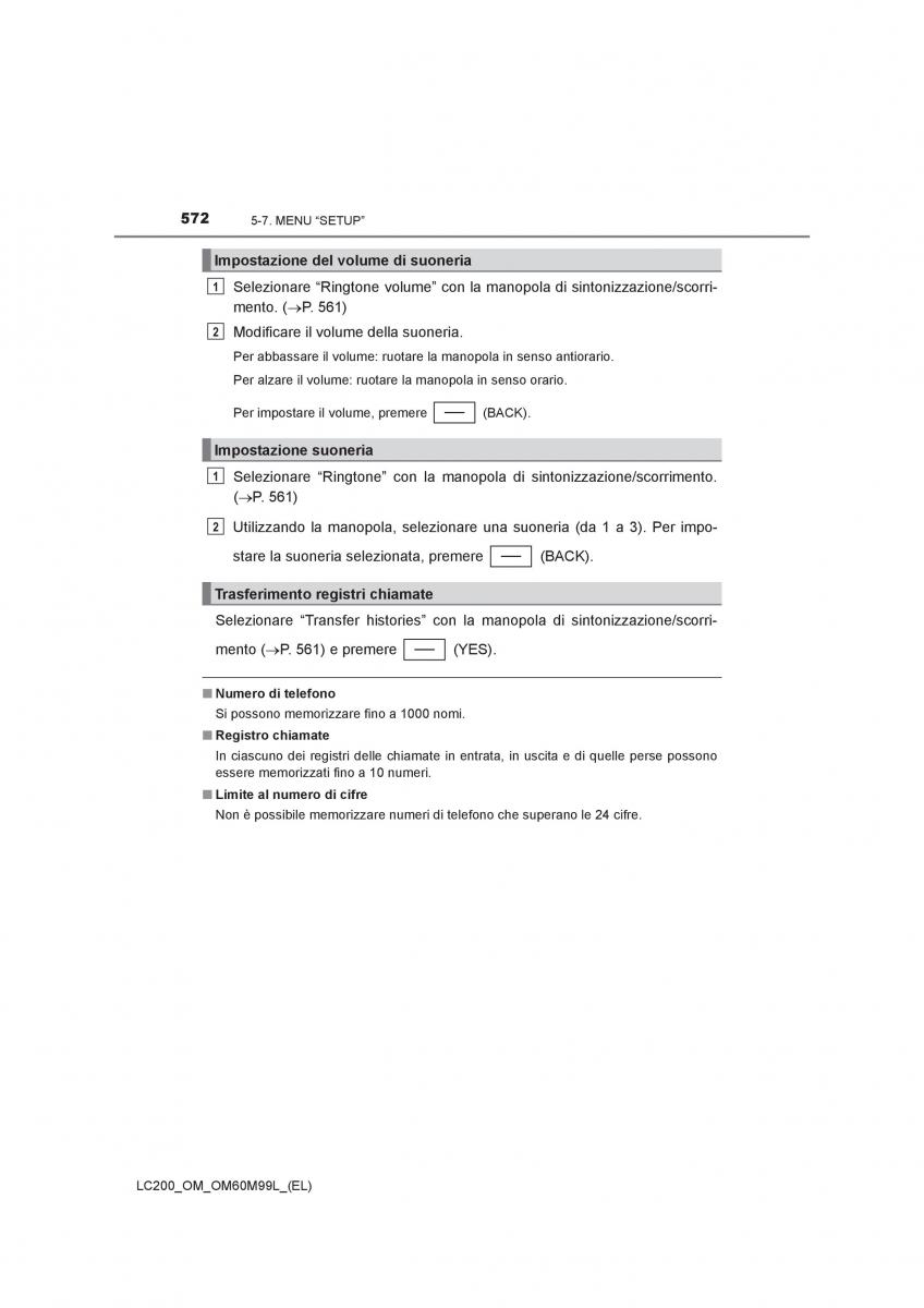 Toyota Land Cruiser J200 manuale del proprietario / page 572