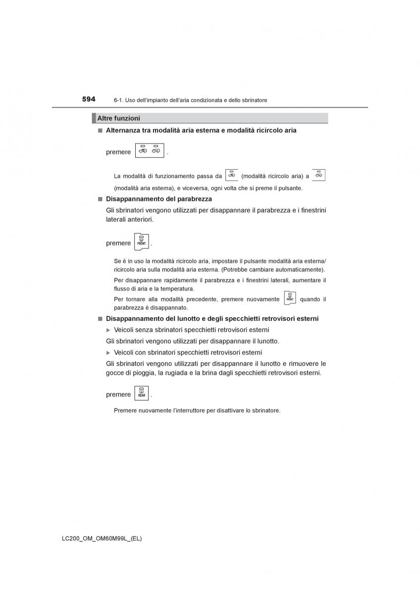 Toyota Land Cruiser J200 manuale del proprietario / page 594