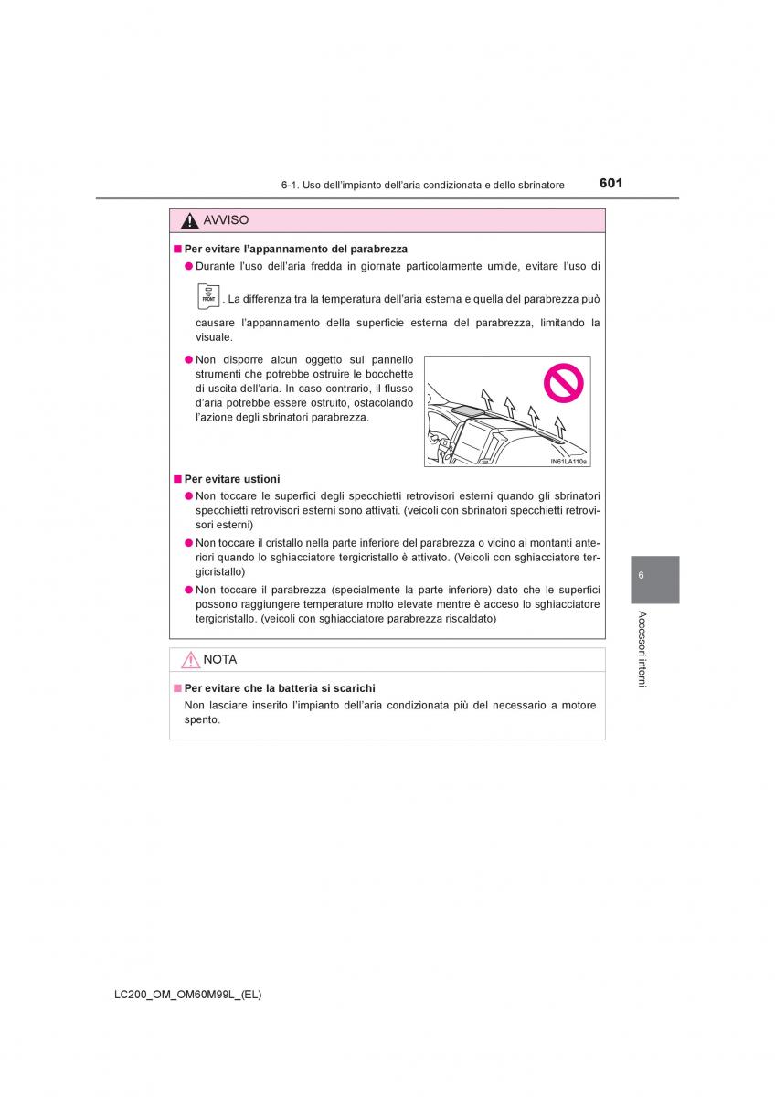 Toyota Land Cruiser J200 manuale del proprietario / page 601