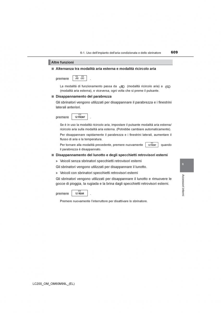 Toyota Land Cruiser J200 manuale del proprietario / page 609