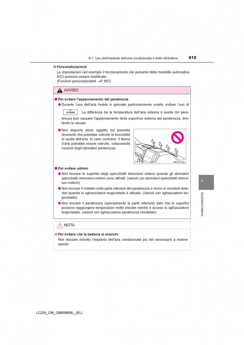 Toyota Land Cruiser J200 manuale del proprietario / page 615