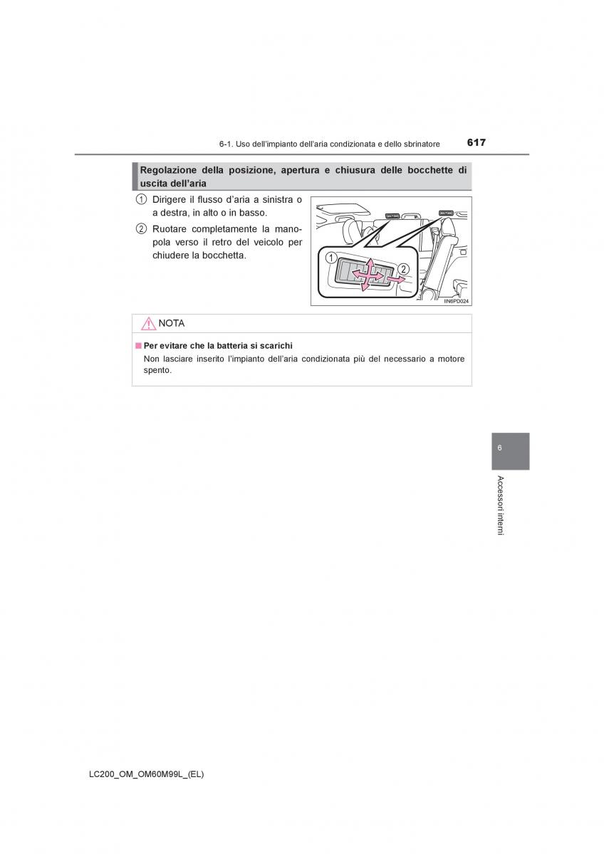 Toyota Land Cruiser J200 manuale del proprietario / page 617