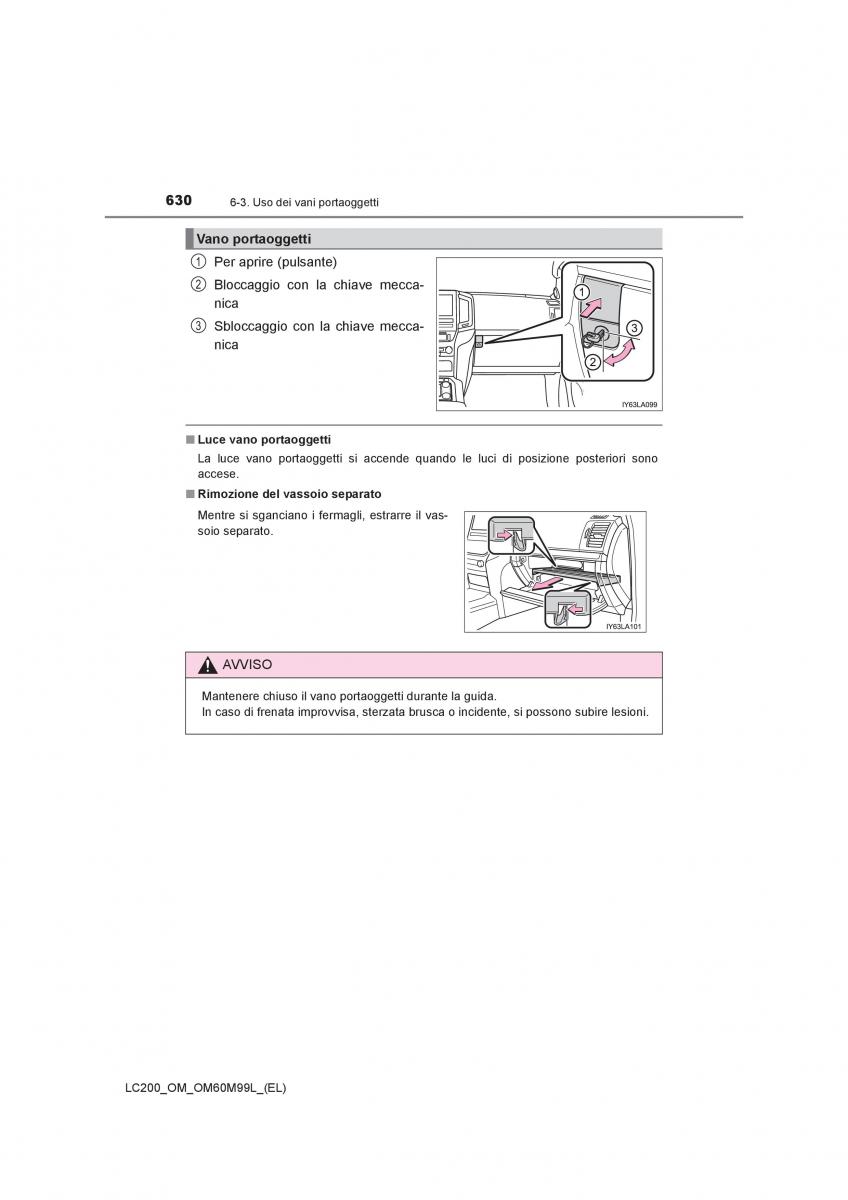 Toyota Land Cruiser J200 manuale del proprietario / page 630