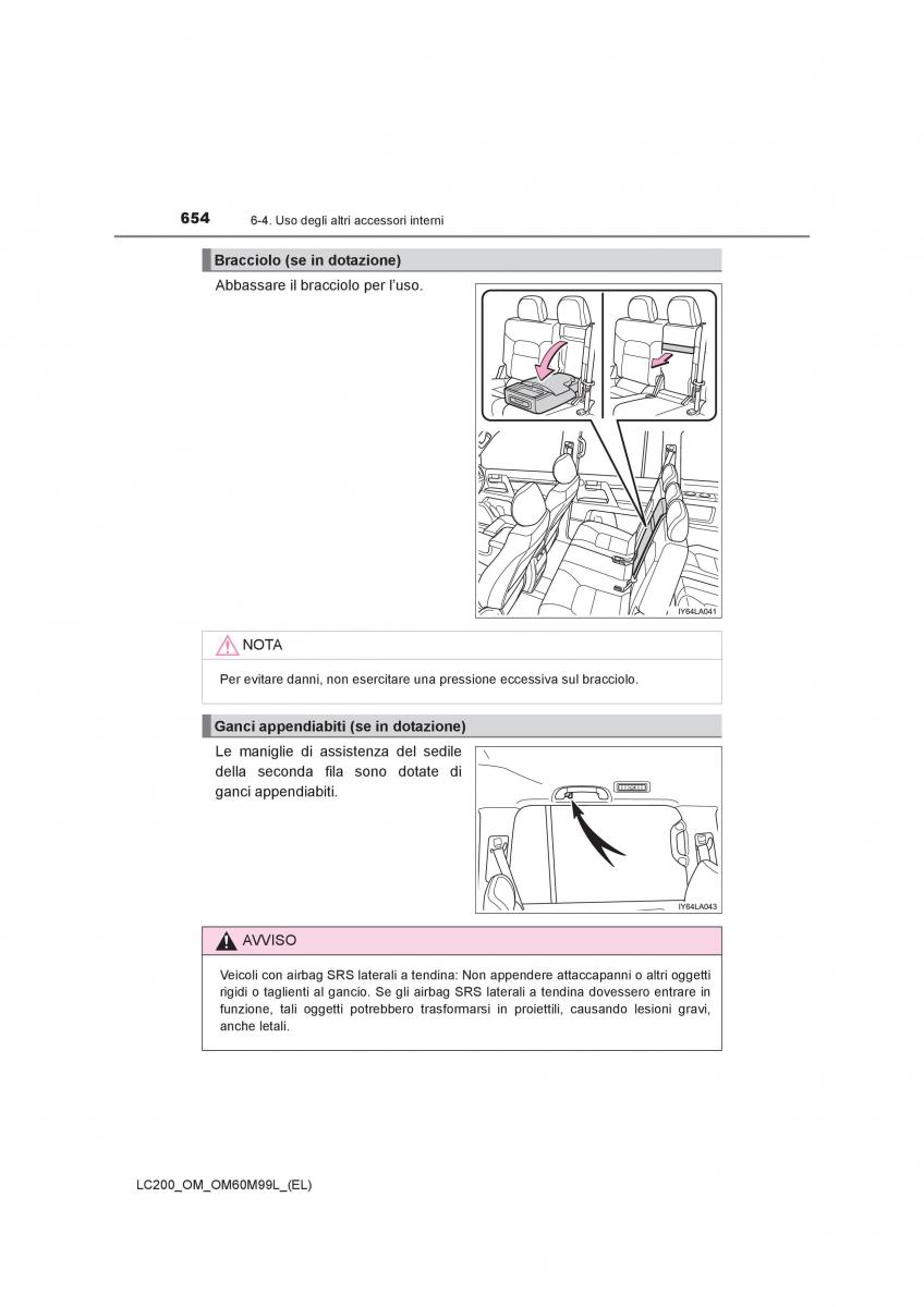 Toyota Land Cruiser J200 manuale del proprietario / page 654