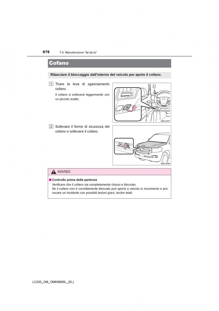 Toyota Land Cruiser J200 manuale del proprietario / page 676