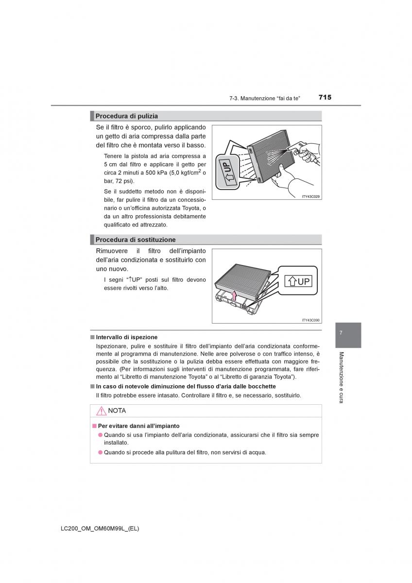 Toyota Land Cruiser J200 manuale del proprietario / page 715