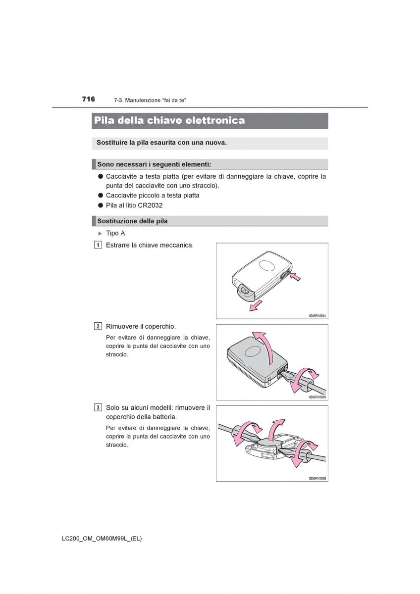 Toyota Land Cruiser J200 manuale del proprietario / page 716