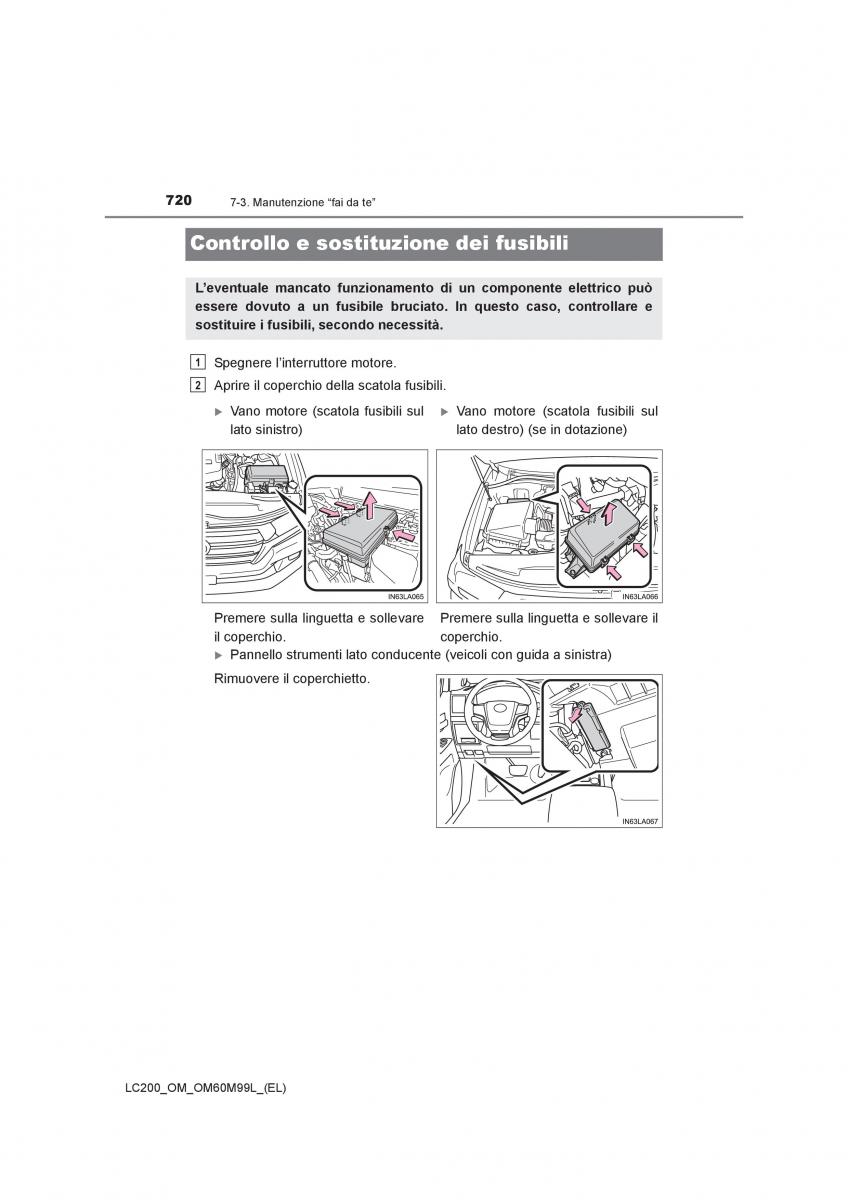 Toyota Land Cruiser J200 manuale del proprietario / page 720