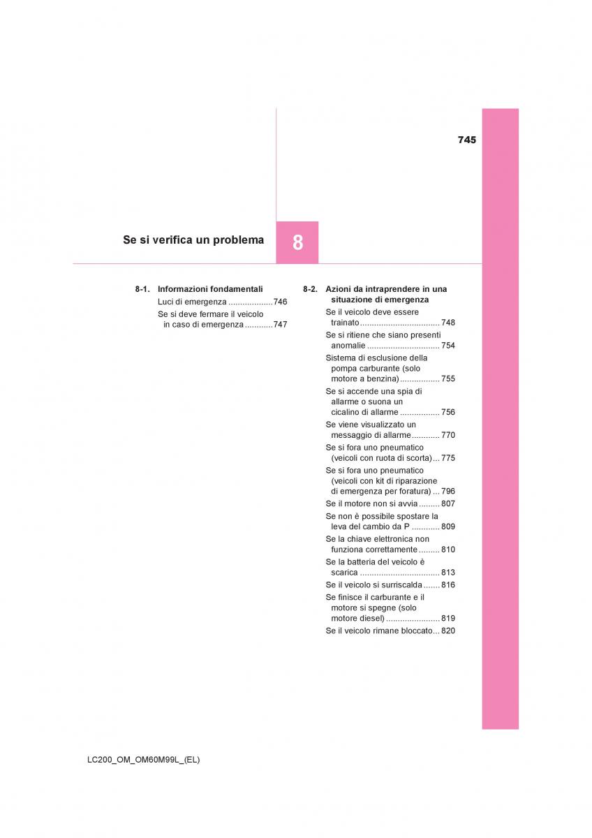 Toyota Land Cruiser J200 manuale del proprietario / page 745