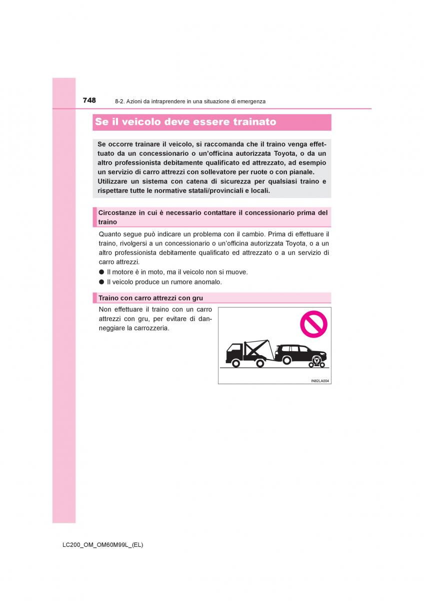 Toyota Land Cruiser J200 manuale del proprietario / page 748