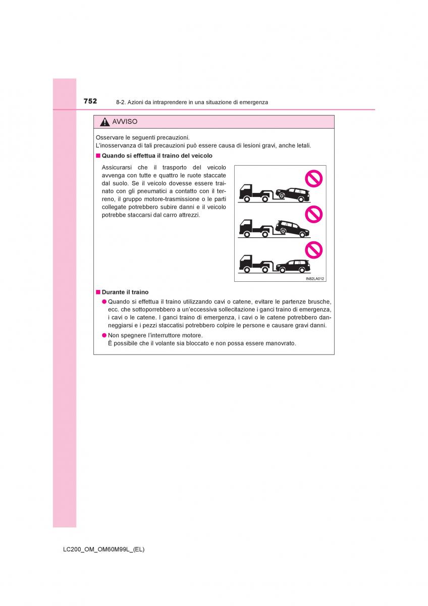 Toyota Land Cruiser J200 manuale del proprietario / page 752