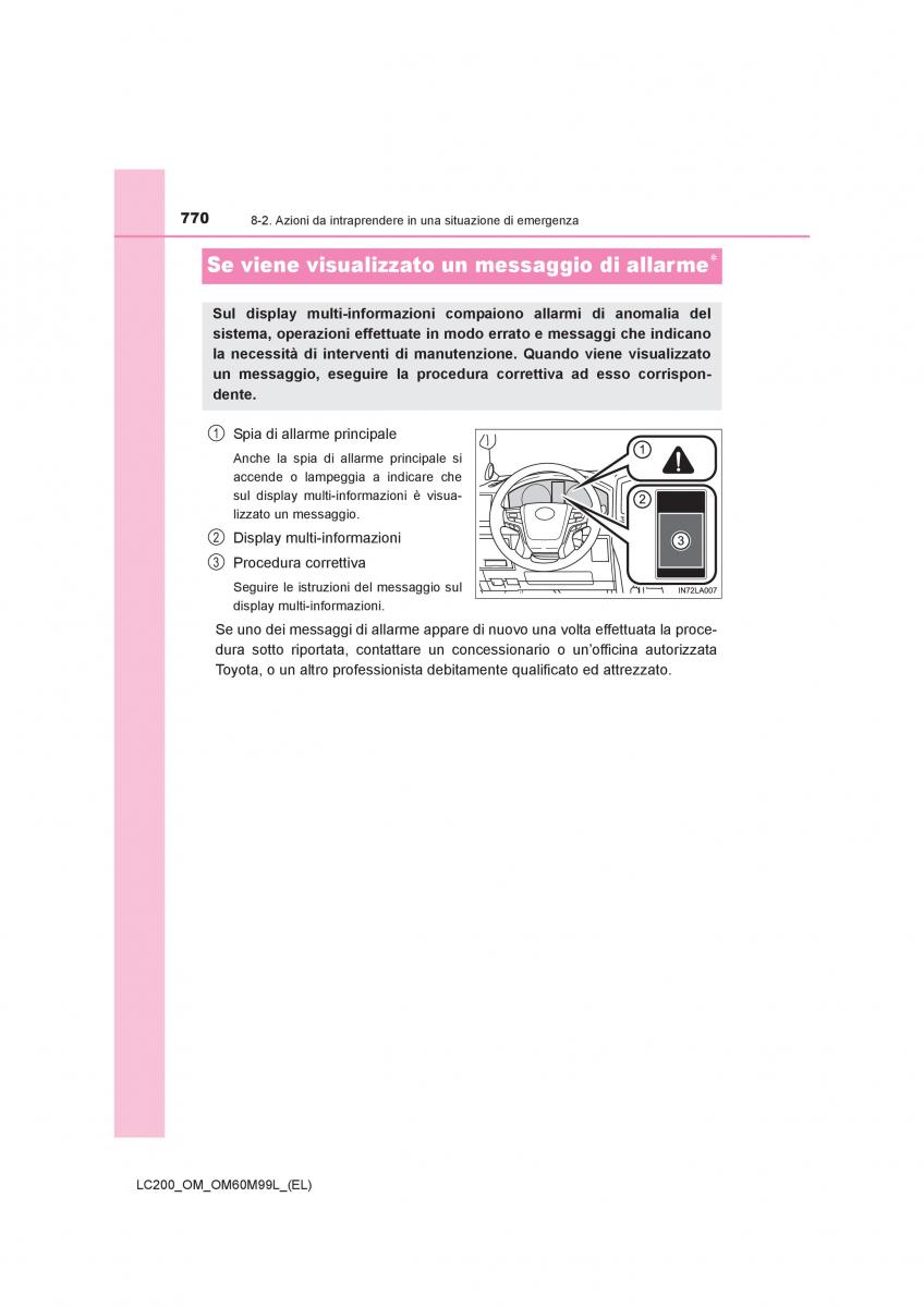 Toyota Land Cruiser J200 manuale del proprietario / page 770