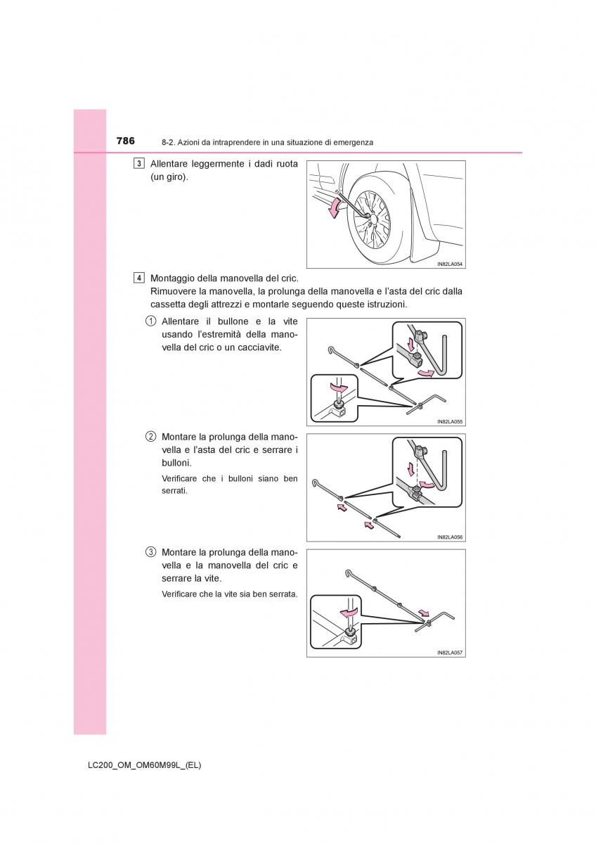 Toyota Land Cruiser J200 manuale del proprietario / page 786