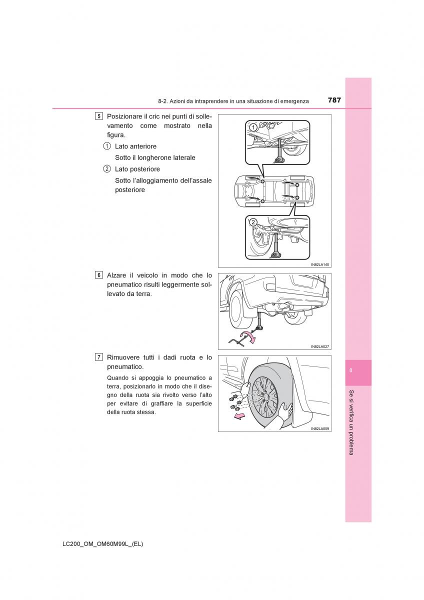 Toyota Land Cruiser J200 manuale del proprietario / page 787