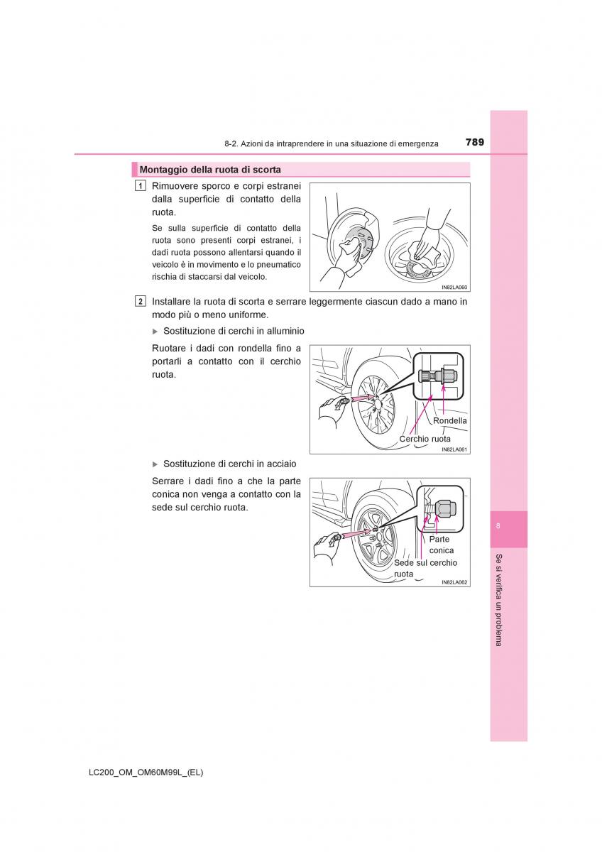 Toyota Land Cruiser J200 manuale del proprietario / page 789