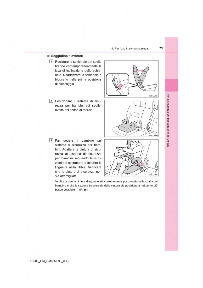 Toyota Land Cruiser J200 manuale del proprietario / page 79