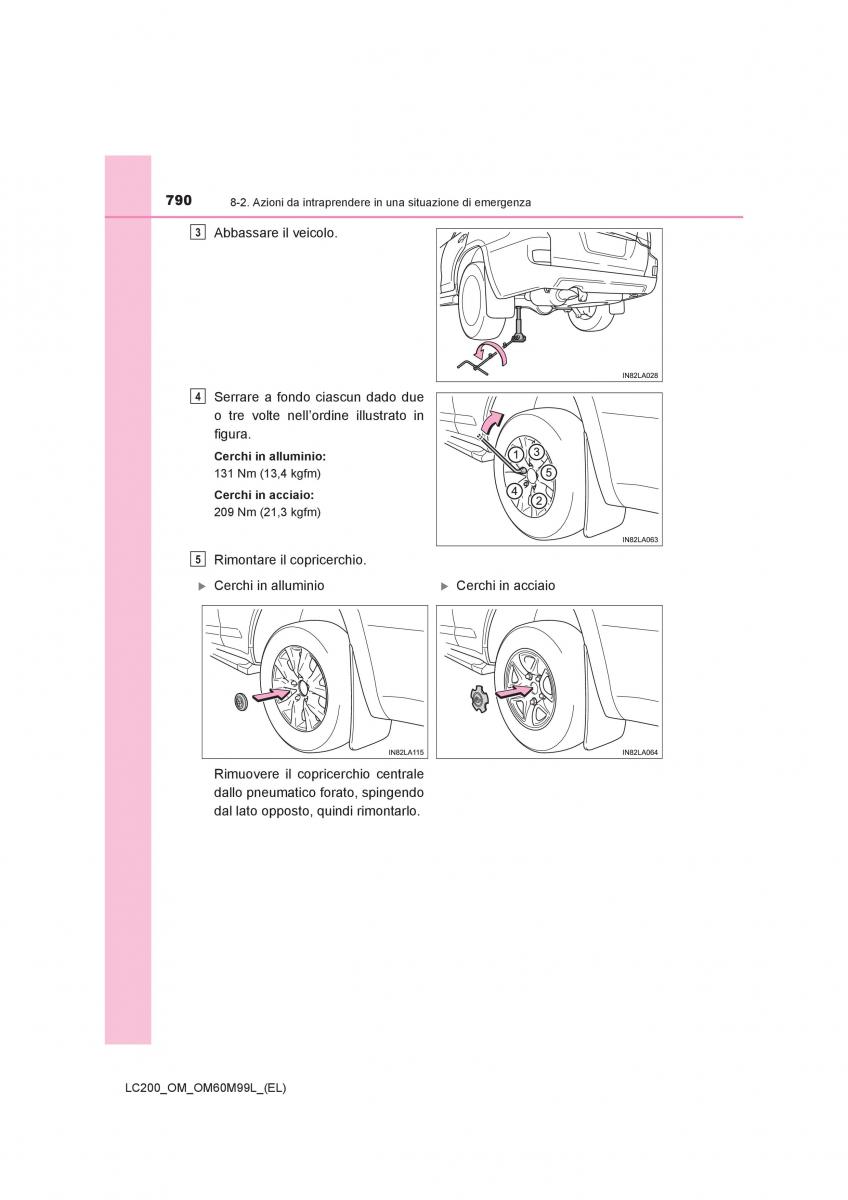 Toyota Land Cruiser J200 manuale del proprietario / page 790