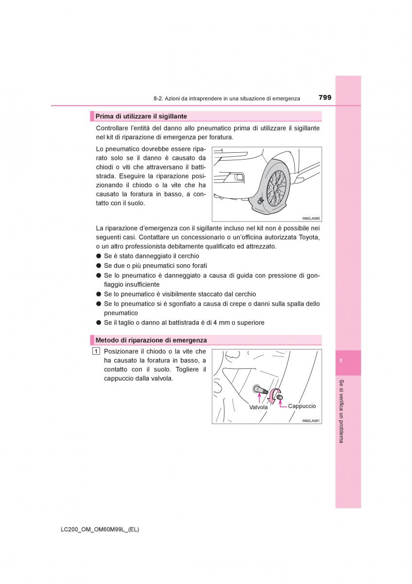 Toyota Land Cruiser J200 manuale del proprietario / page 799