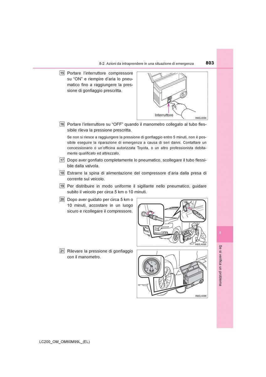 Toyota Land Cruiser J200 manuale del proprietario / page 803