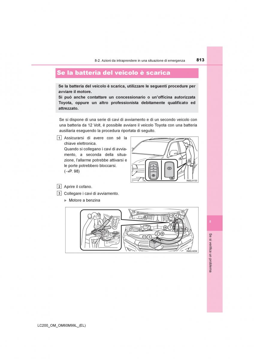 Toyota Land Cruiser J200 manuale del proprietario / page 813