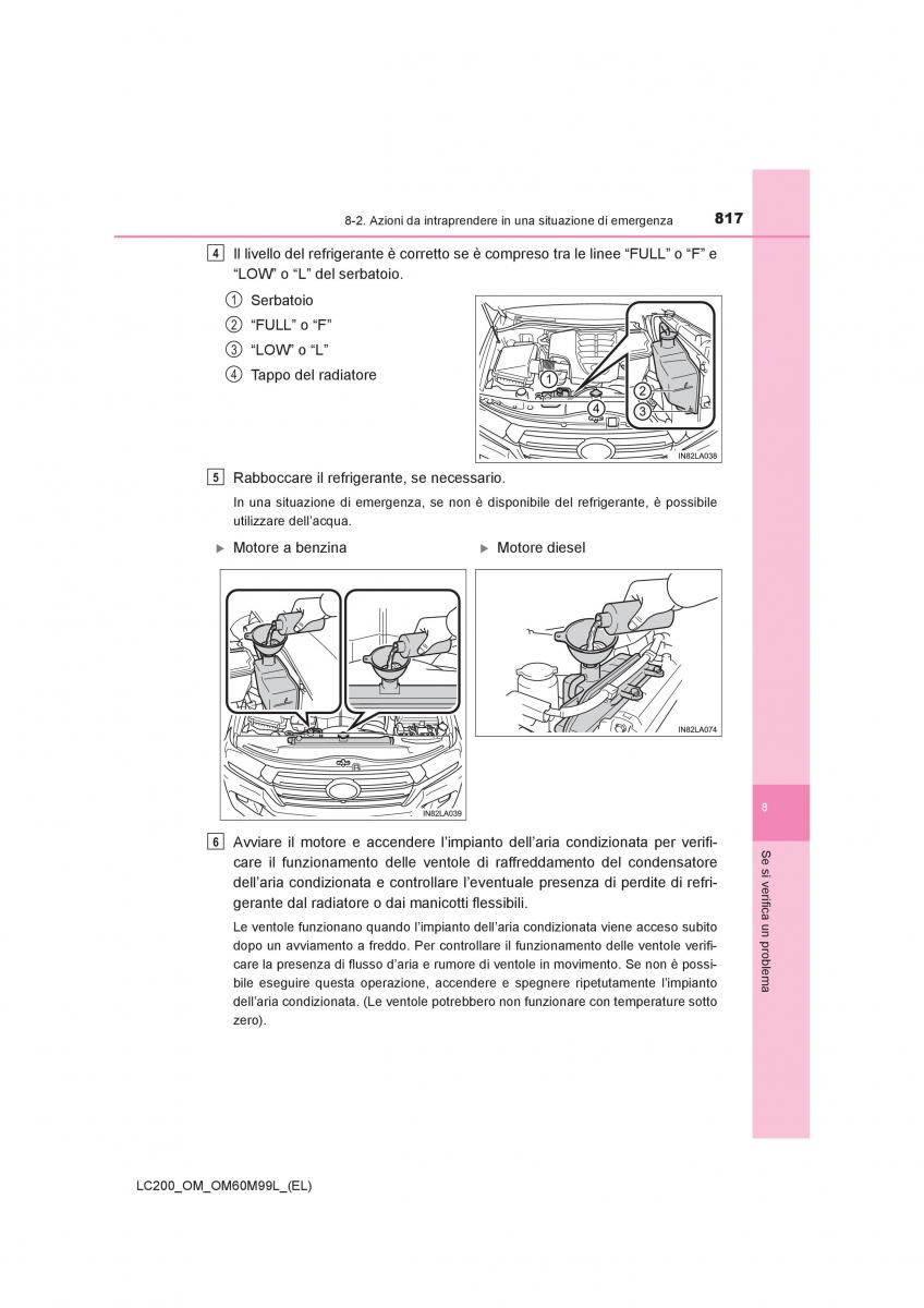 Toyota Land Cruiser J200 manuale del proprietario / page 817