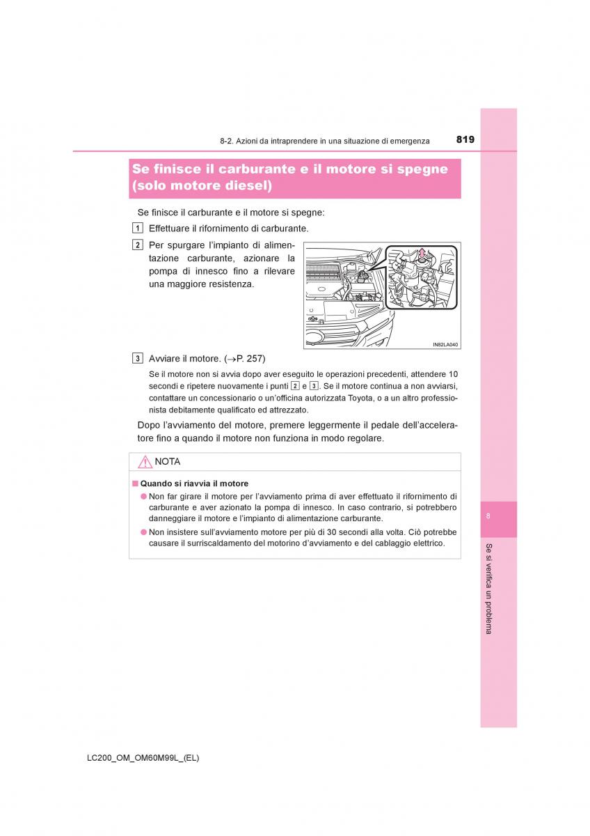 Toyota Land Cruiser J200 manuale del proprietario / page 819