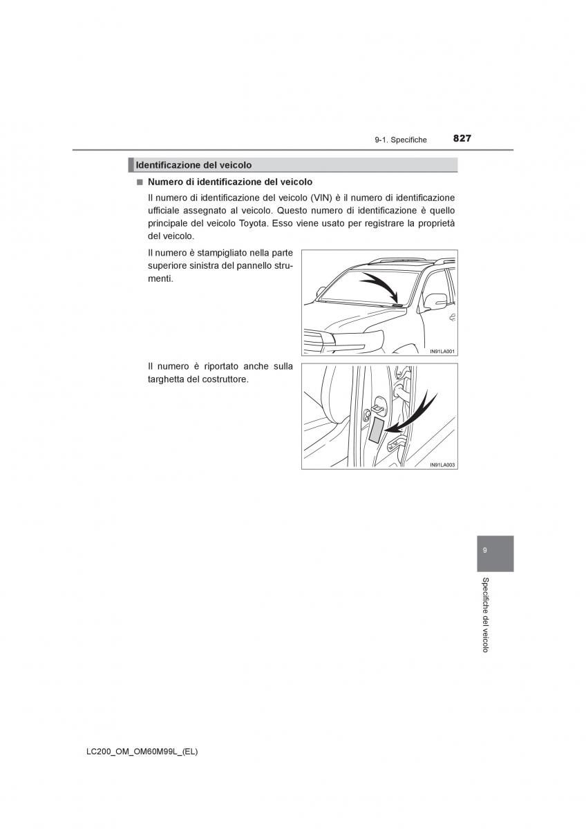 Toyota Land Cruiser J200 manuale del proprietario / page 827