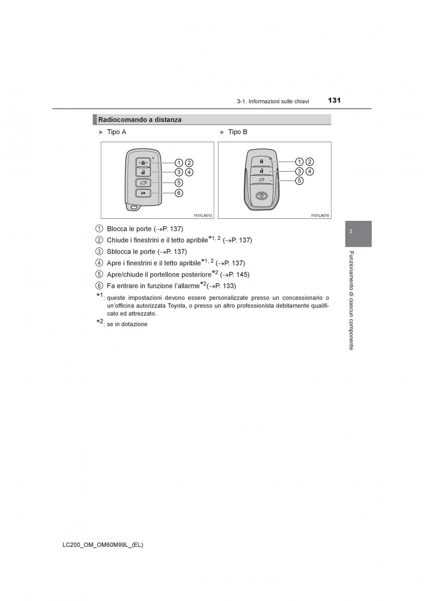 Toyota Land Cruiser J200 manuale del proprietario / page 131