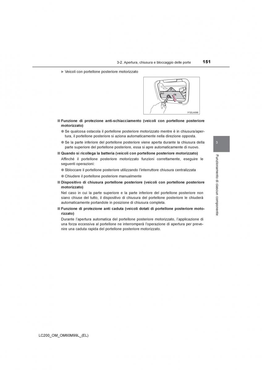 Toyota Land Cruiser J200 manuale del proprietario / page 151