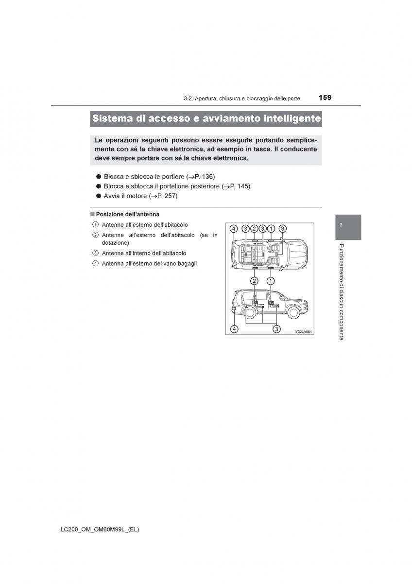 Toyota Land Cruiser J200 manuale del proprietario / page 159