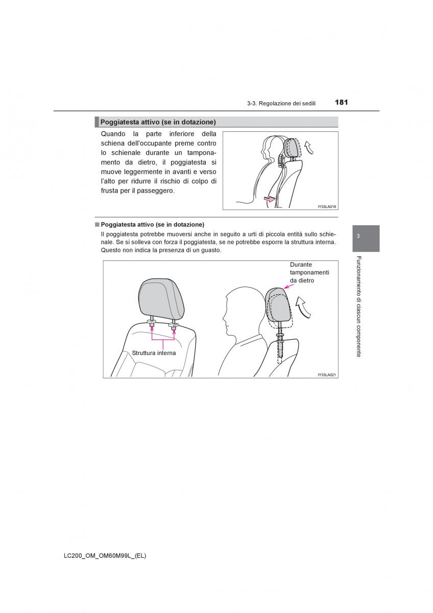 Toyota Land Cruiser J200 manuale del proprietario / page 181