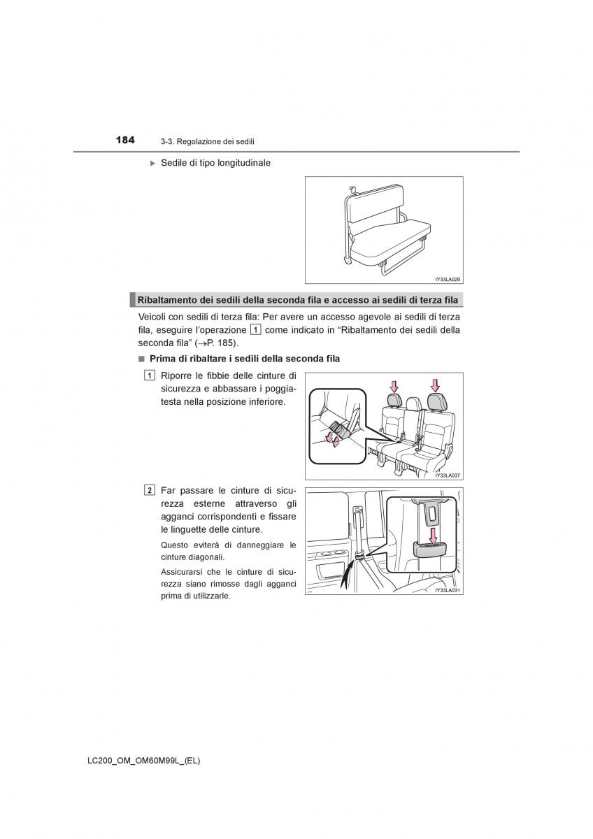 Toyota Land Cruiser J200 manuale del proprietario / page 184