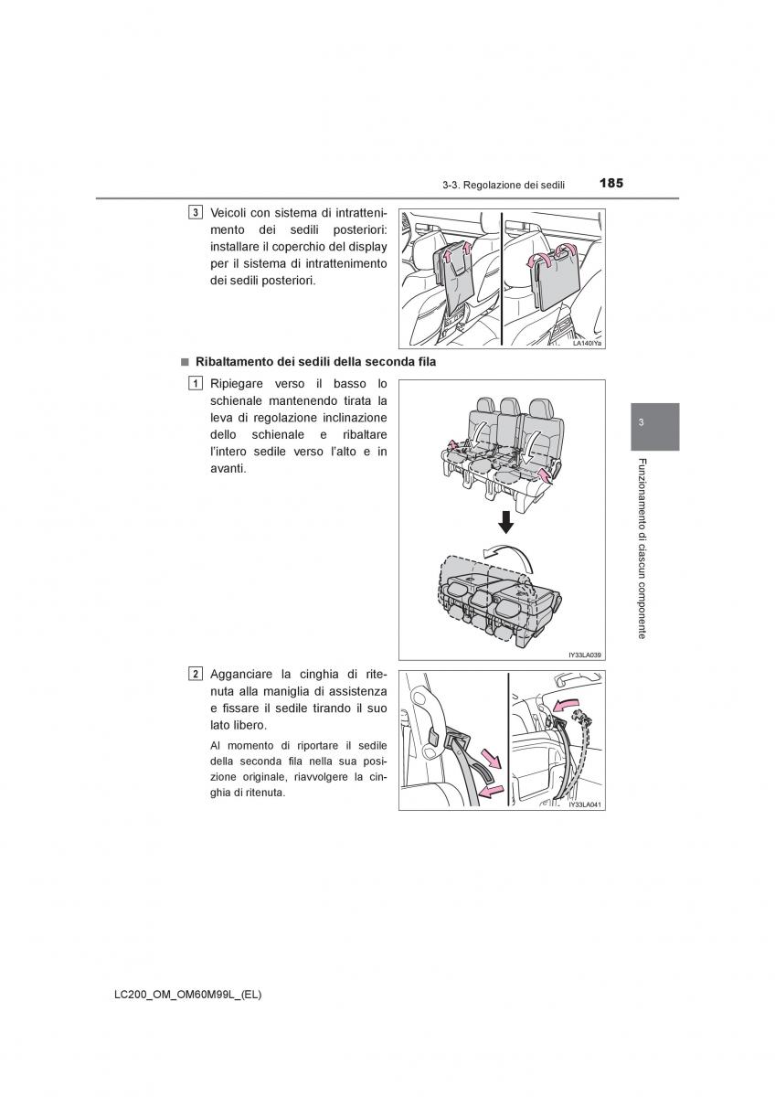 Toyota Land Cruiser J200 manuale del proprietario / page 185