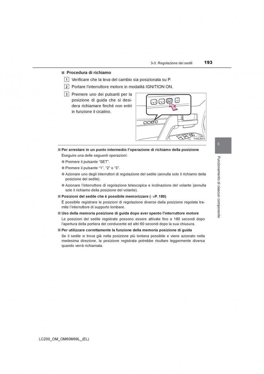 Toyota Land Cruiser J200 manuale del proprietario / page 193