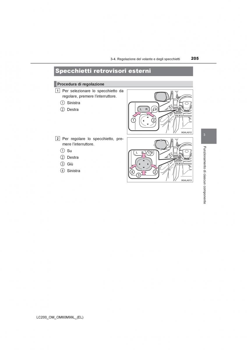 Toyota Land Cruiser J200 manuale del proprietario / page 205