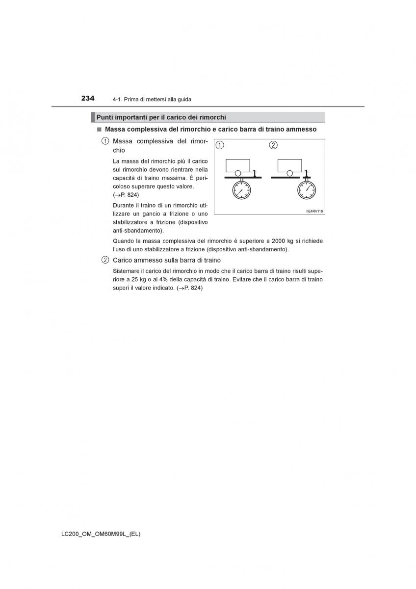 Toyota Land Cruiser J200 manuale del proprietario / page 234