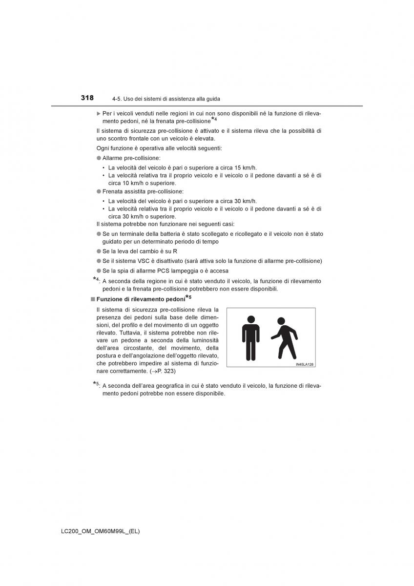 Toyota Land Cruiser J200 manuale del proprietario / page 318