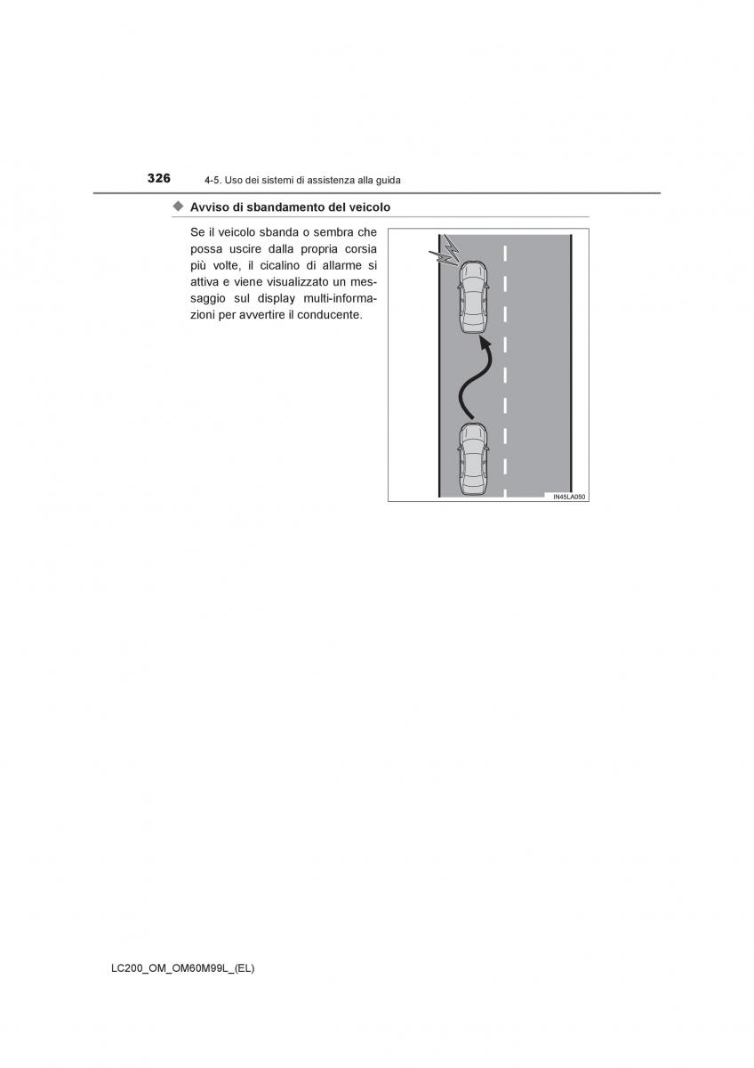 Toyota Land Cruiser J200 manuale del proprietario / page 326