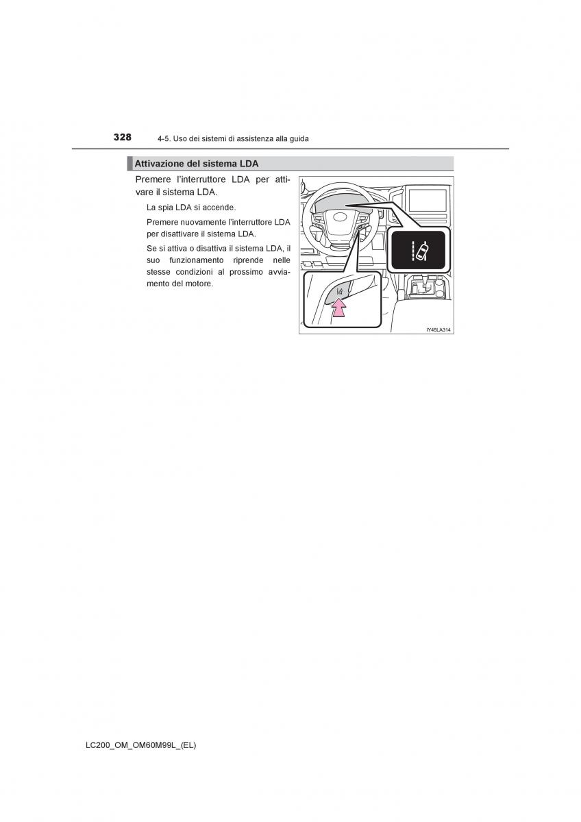 Toyota Land Cruiser J200 manuale del proprietario / page 328