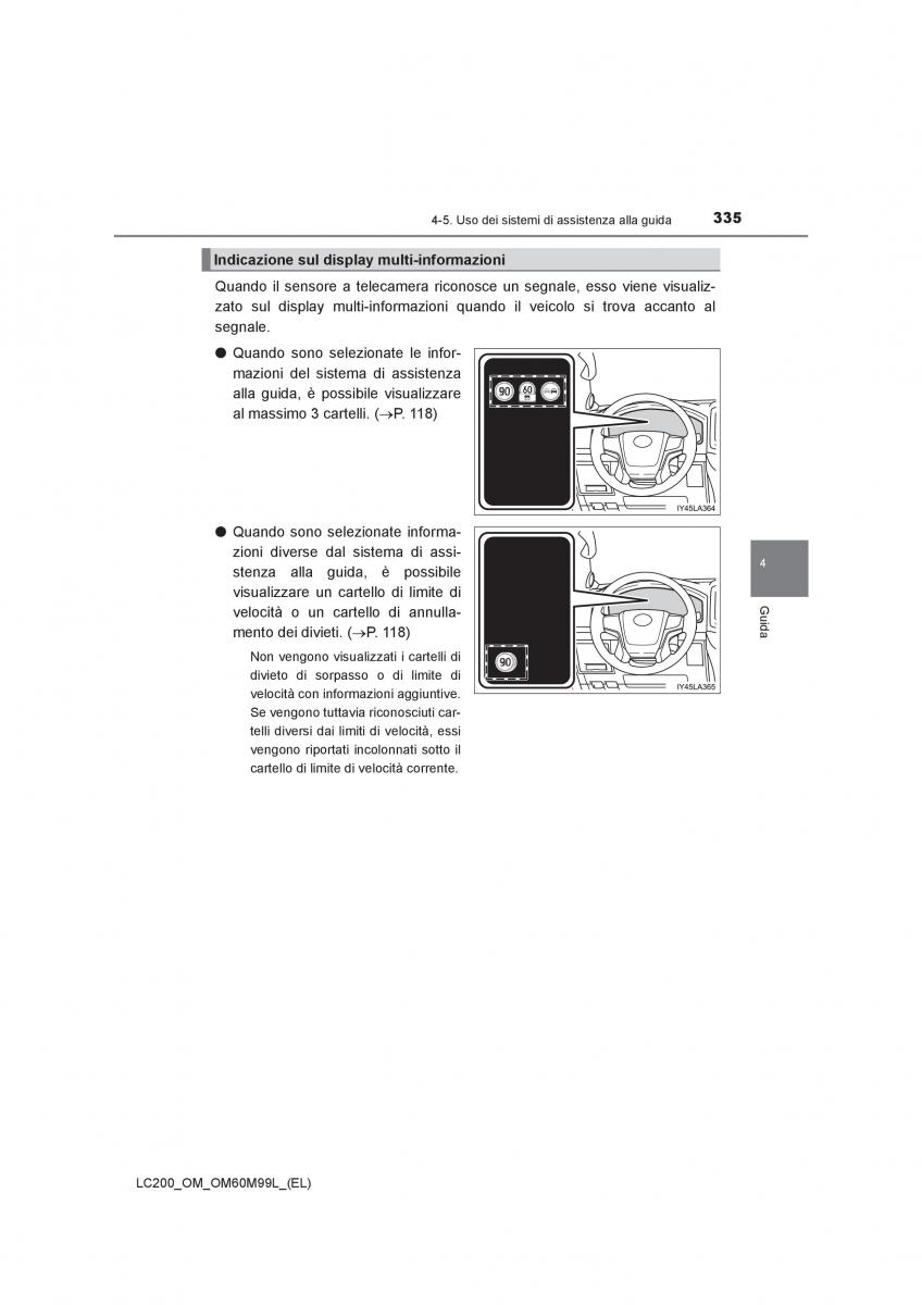 Toyota Land Cruiser J200 manuale del proprietario / page 335